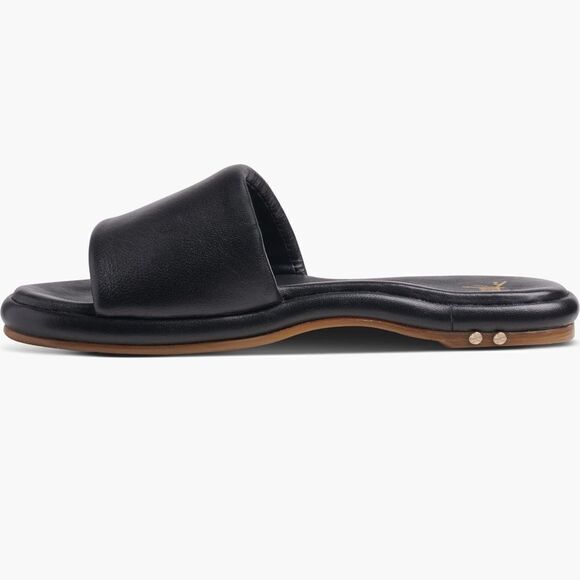 Beek puffbird slide sandal in black size 9 women’s brand new in box - Picture 2 of 3